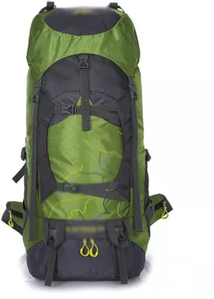 60L Outdoor Backpack Multi Pocket Camping Bag Hiking Backpack Large Capacity(E)
