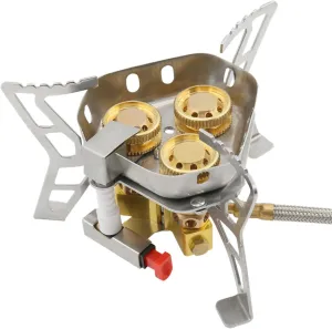 6800W Foldable Camping Gas Cooking Stove 3 Burners Lightweight Windproof Outdoor