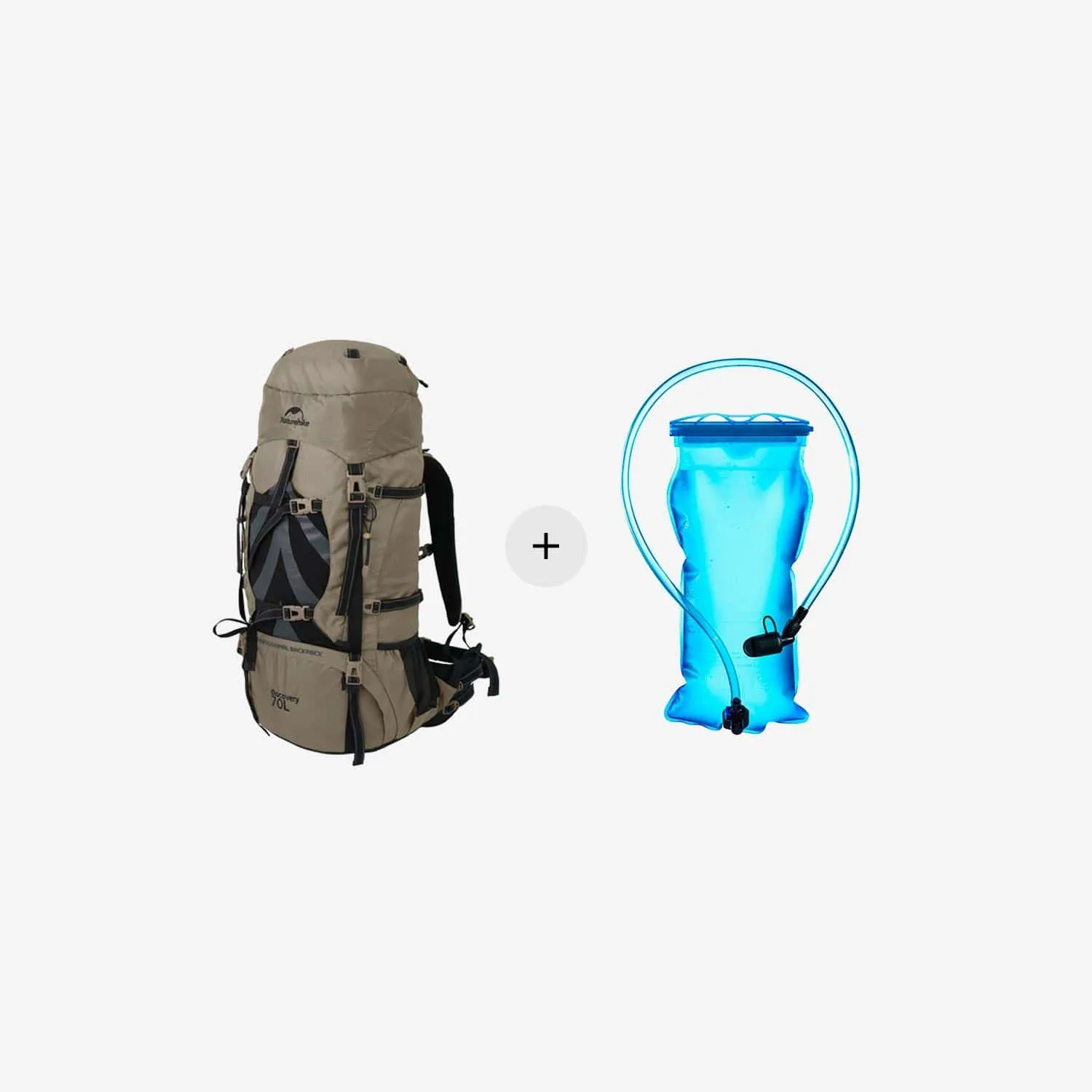 70   5L Hiking Backpack   SCUD 3L Hydration Bladder Bundle