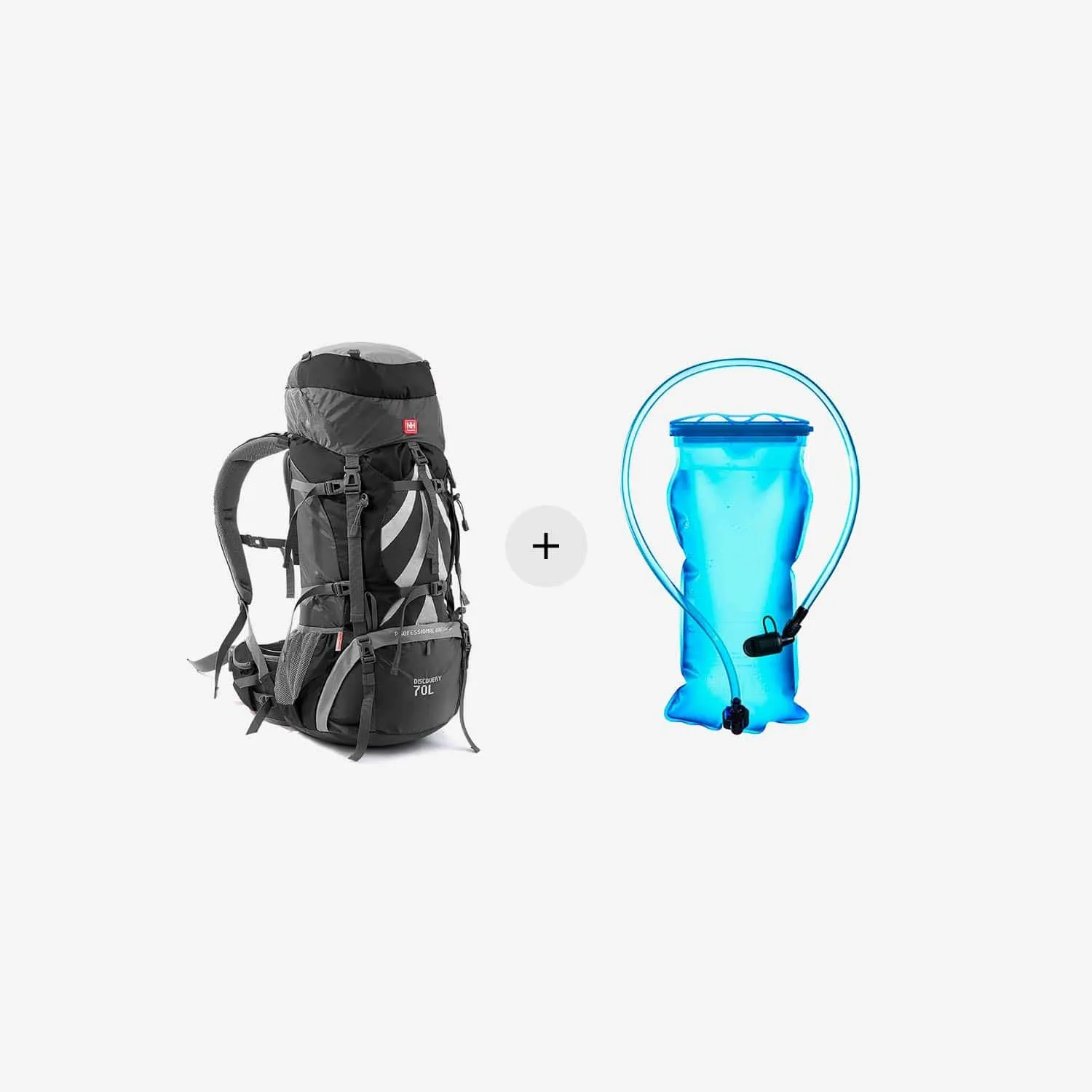 70   5L Hiking Backpack   SCUD 3L Hydration Bladder Bundle