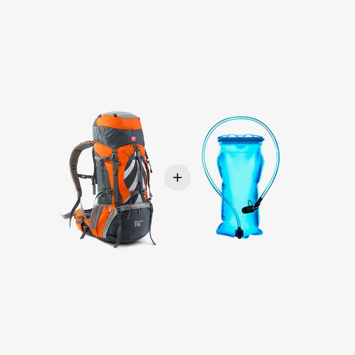 70   5L Hiking Backpack   SCUD 3L Hydration Bladder Bundle