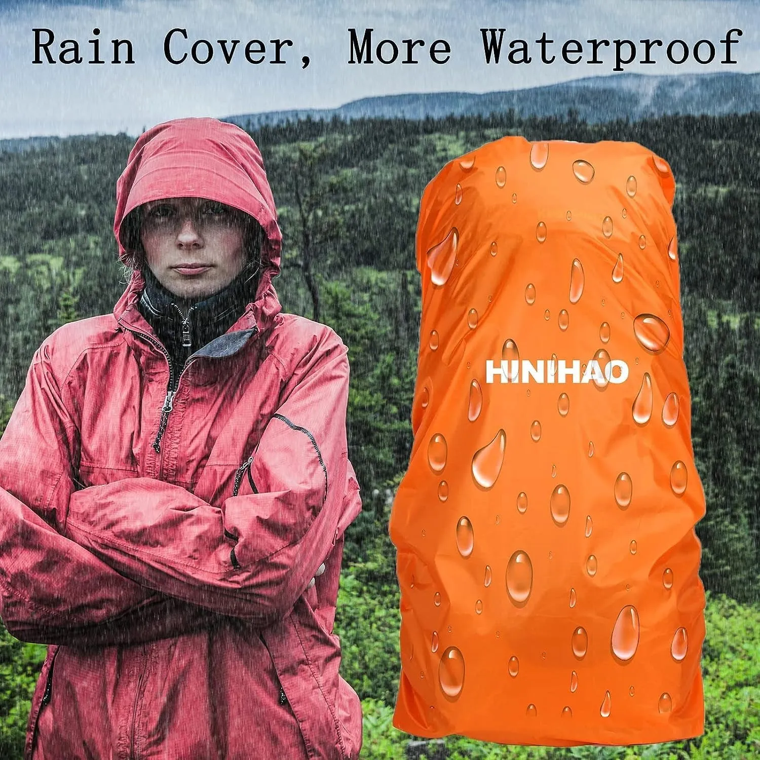 70L Camping Hiking Backpack with Rain Cover Backpacking Backpack for Treeking Outdoor Travel Pack (70L Green)