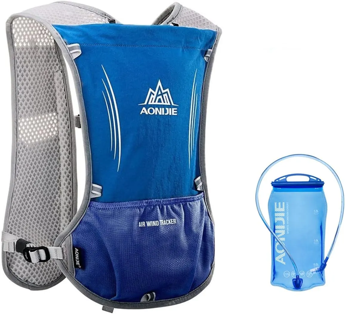 8L /5L Lightweight Hydration Backpack Hydration Vest Outdoors for Trail Marathoner Running Race-AONIJIE
