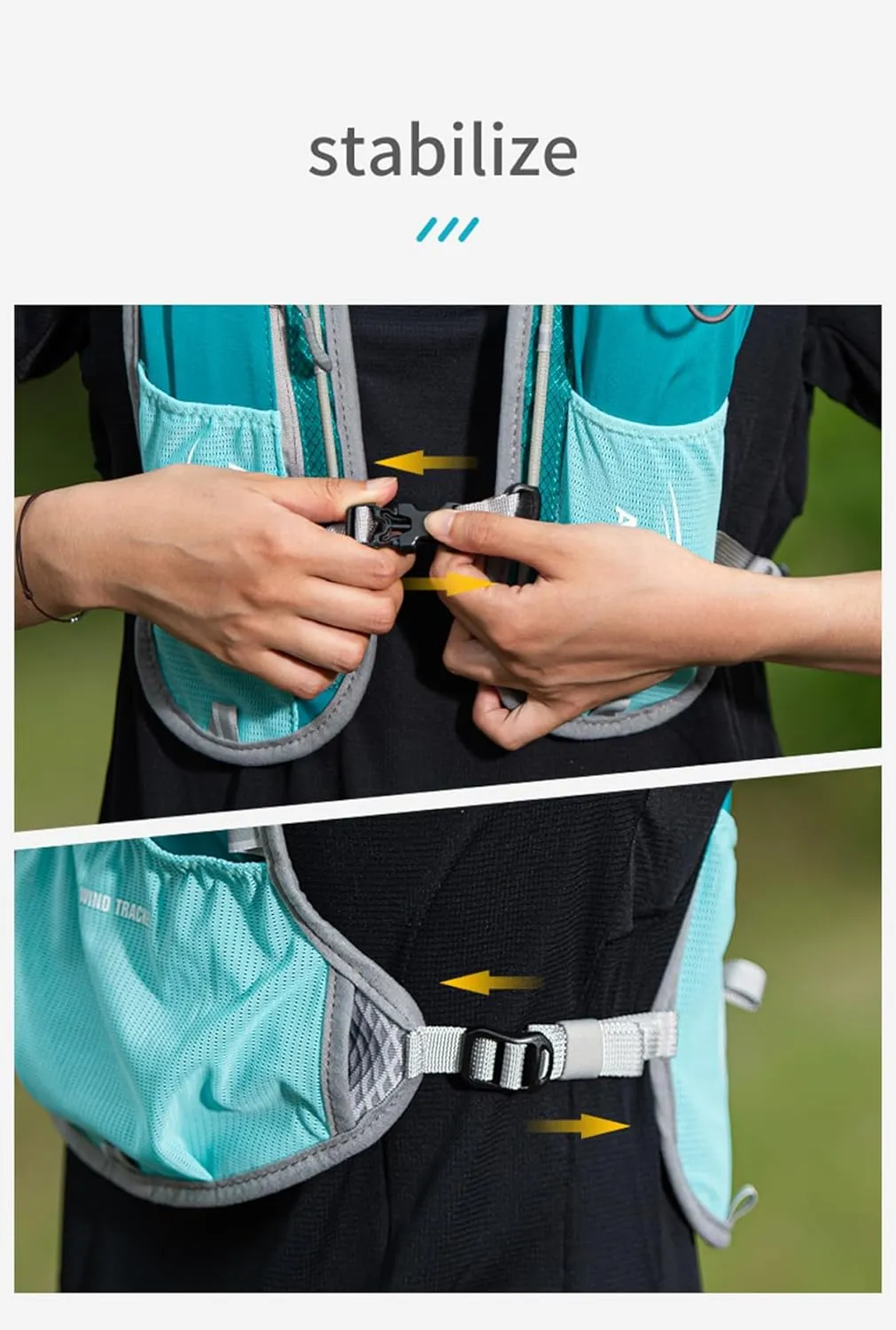 8L /5L Lightweight Hydration Backpack Hydration Vest Outdoors for Trail Marathoner Running Race-AONIJIE