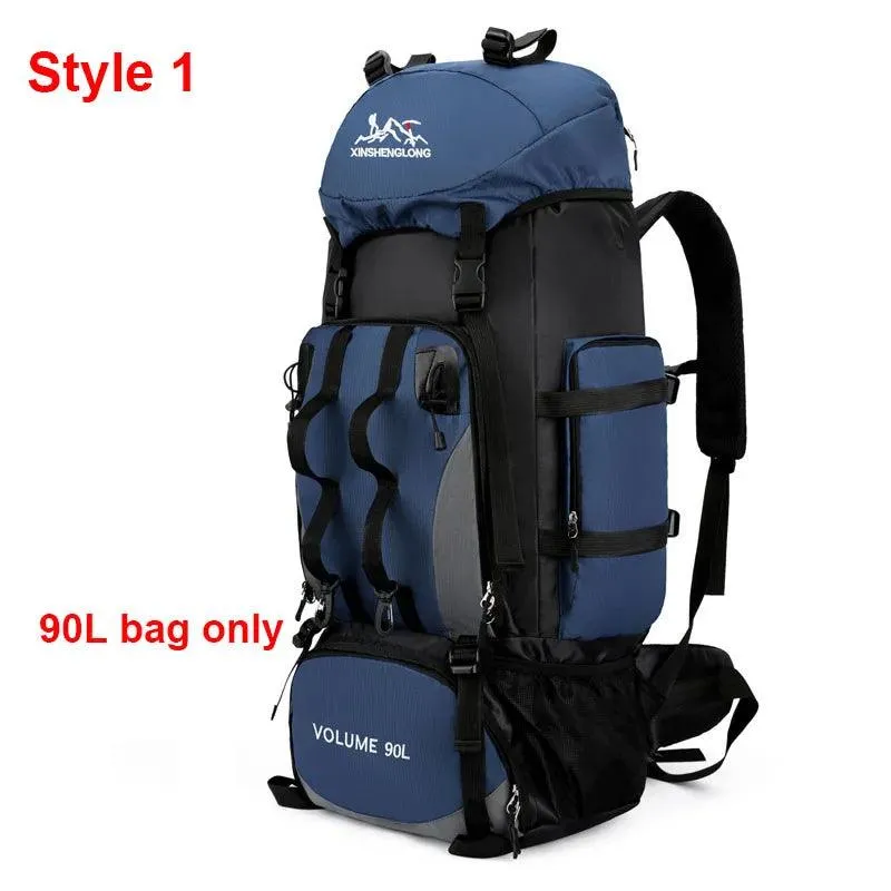 90L Waterproof Hiking & Trekking Backpack – Large Capacity Outdoor Travel Bag