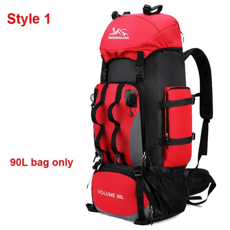 90L Waterproof Hiking & Trekking Backpack – Large Capacity Outdoor Travel Bag
