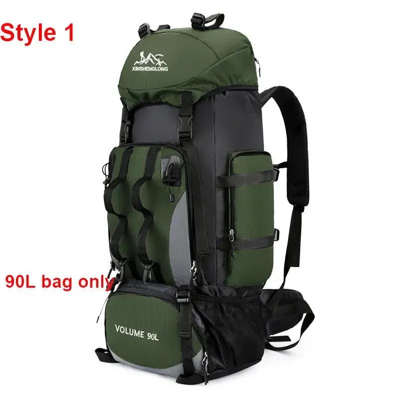 90L Waterproof Hiking & Trekking Backpack – Large Capacity Outdoor Travel Bag
