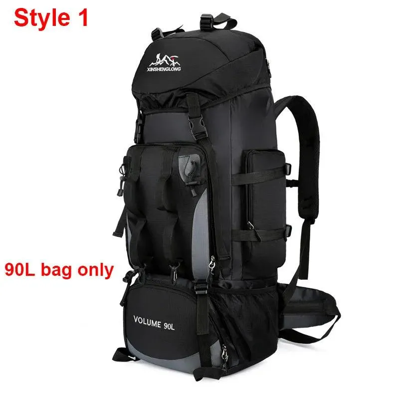 90L Waterproof Hiking & Trekking Backpack – Large Capacity Outdoor Travel Bag