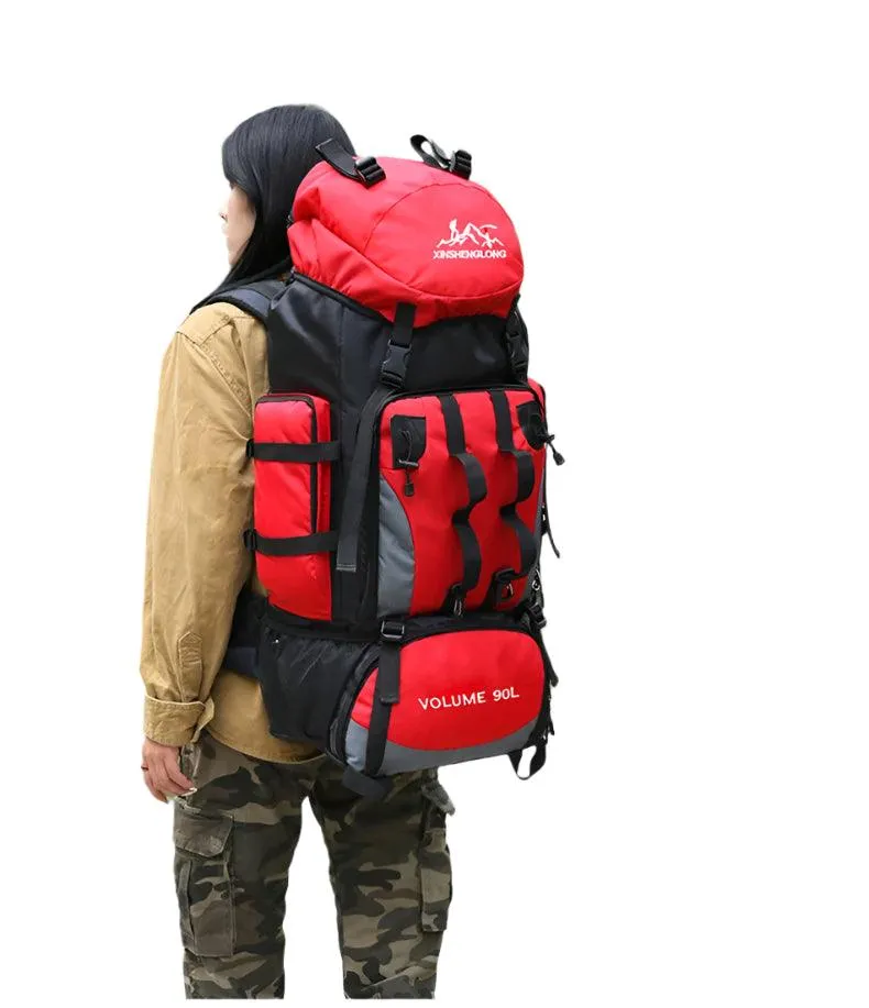90L Waterproof Hiking & Trekking Backpack – Large Capacity Outdoor Travel Bag