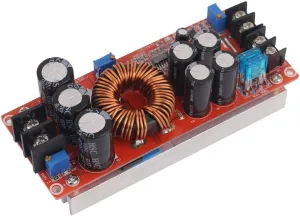 Aideepen 1200W 20A DC Converter Boost Car Step-up Power Supply Module Adjustable Voltage Converter 8-60V to 12-83V
