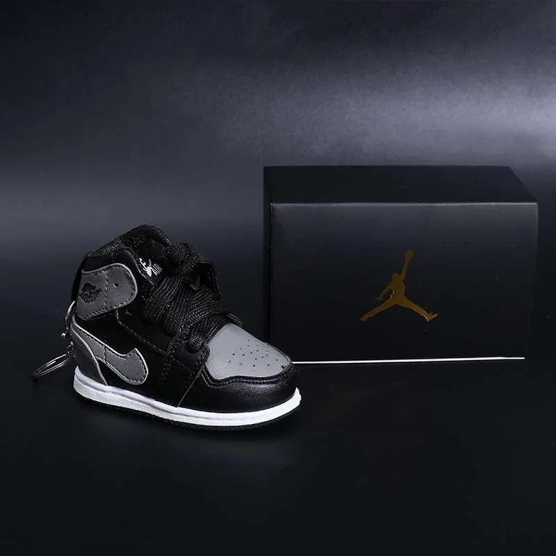 AJ1 Sneakers Power Bank Series - Black/Grey
