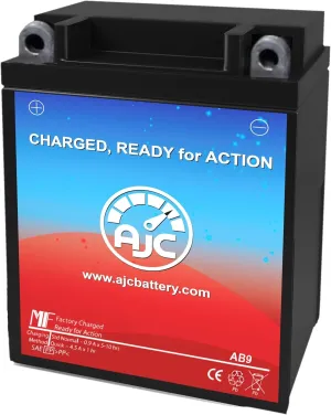 AJC Battery Compatible with Cagiva Freccia C10R 125CC Motorcycle Battery (1987-1990)