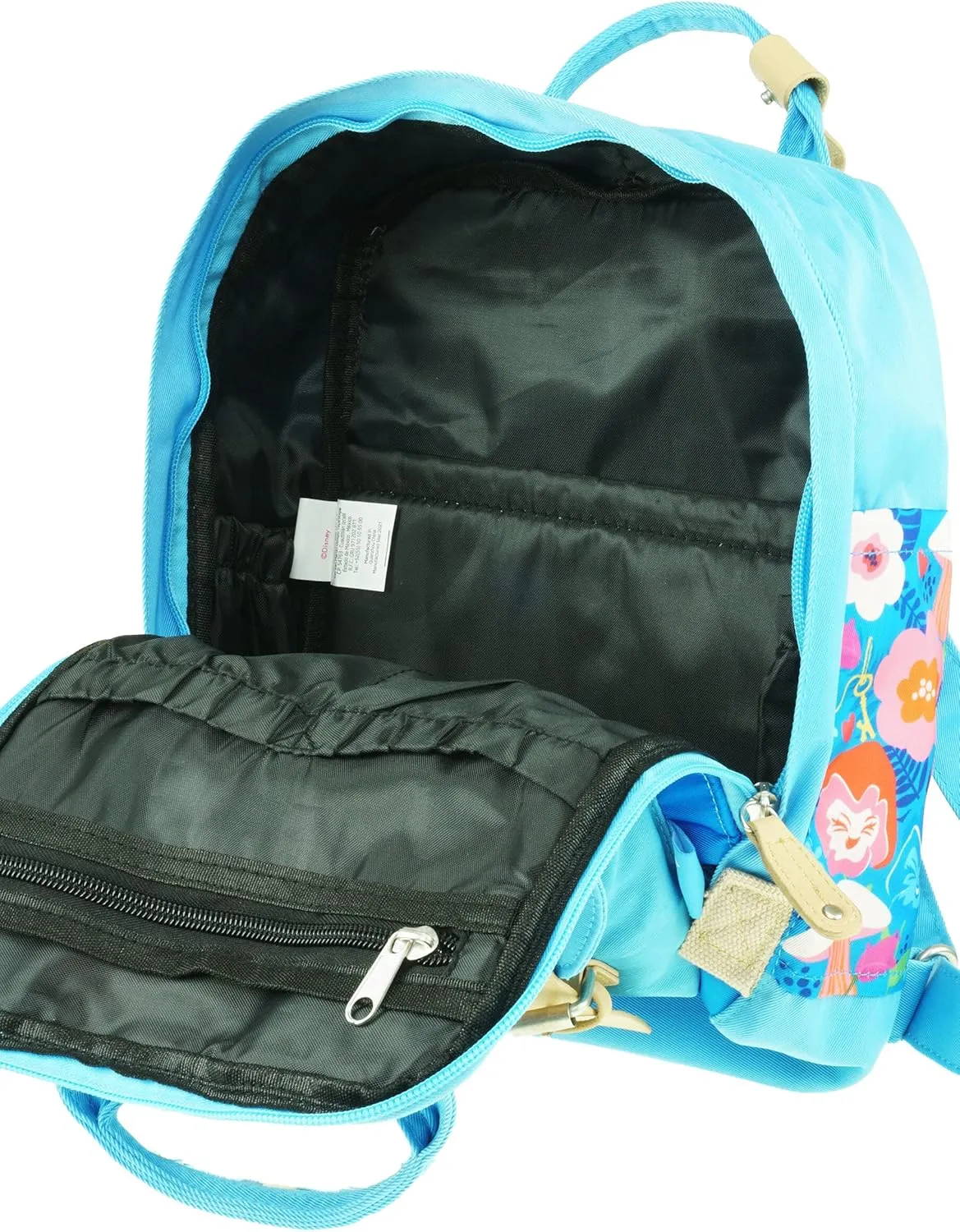Alice in Wonderland Nylon 12In Backpack/Daypack - A21396, KBNL-12INCH-NYLON, Medium