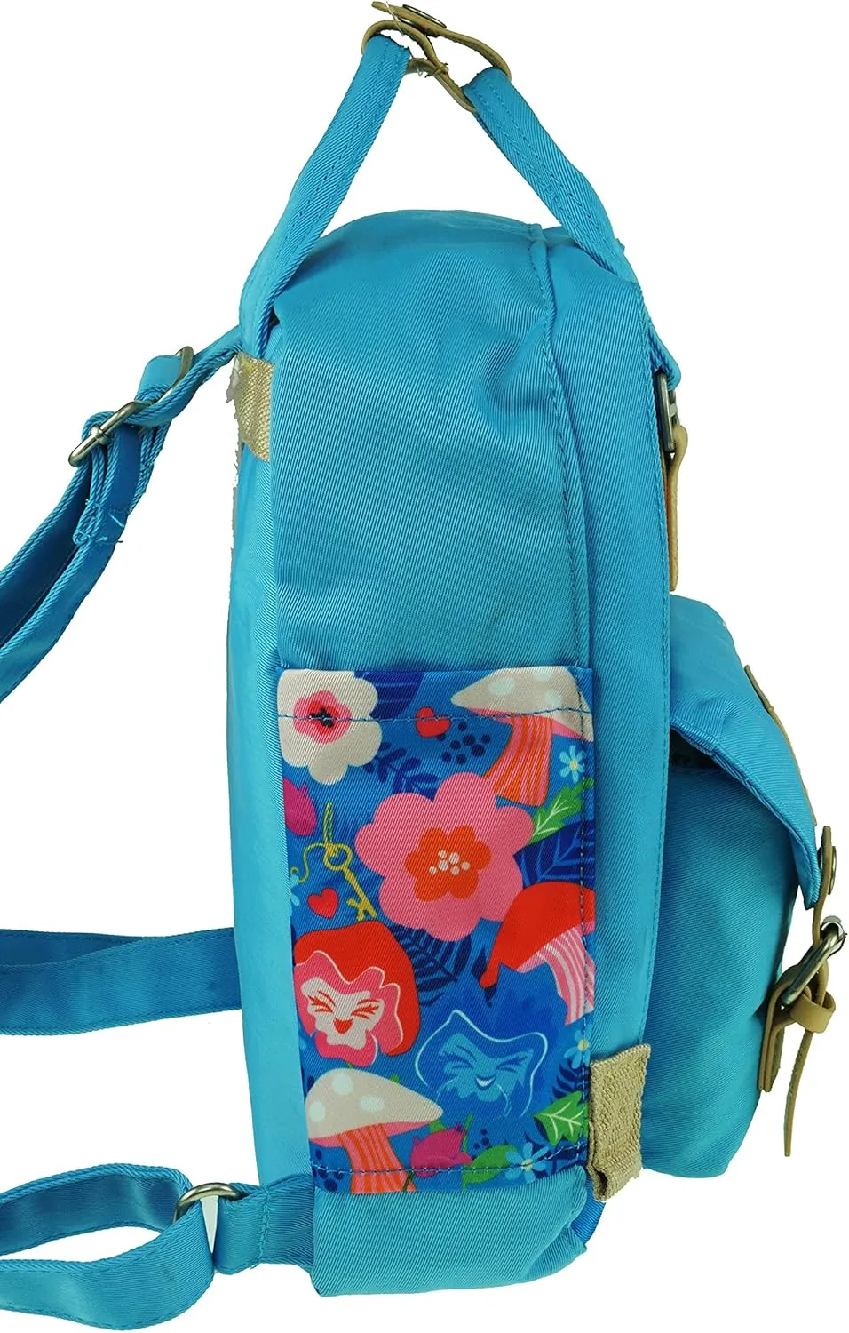 Alice in Wonderland Nylon 12In Backpack/Daypack - A21396, KBNL-12INCH-NYLON, Medium