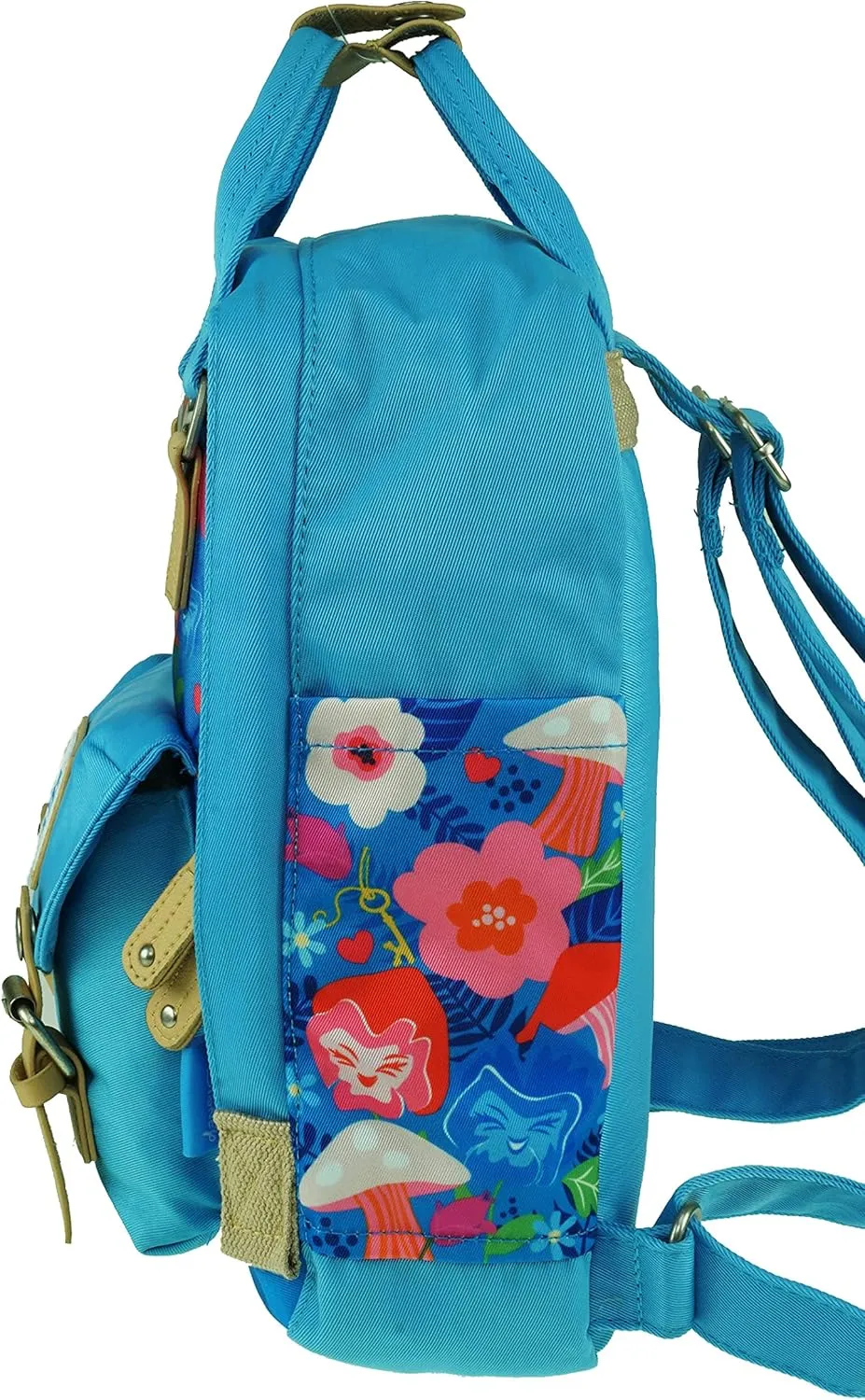 Alice in Wonderland Nylon 12In Backpack/Daypack - A21396, KBNL-12INCH-NYLON, Medium