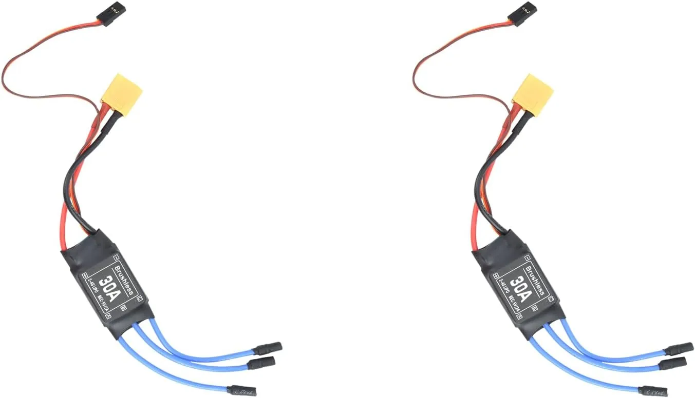 Alomejor 30A Brushless ESC Electronic Speed Controller for RC Drone, Helicopter, FPV