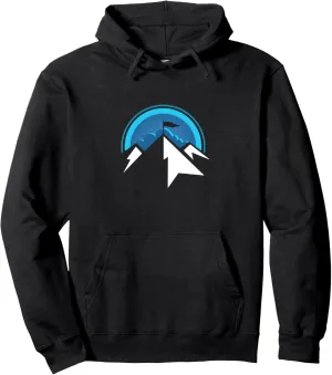 ALPINE SUNRISE MOUNTAIN CLIMBING LIFE Pullover Hoodie