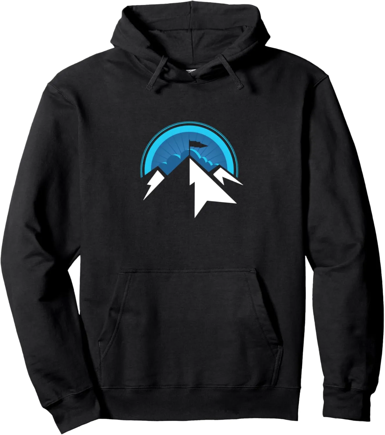 ALPINE SUNRISE MOUNTAIN CLIMBING LIFE Pullover Hoodie