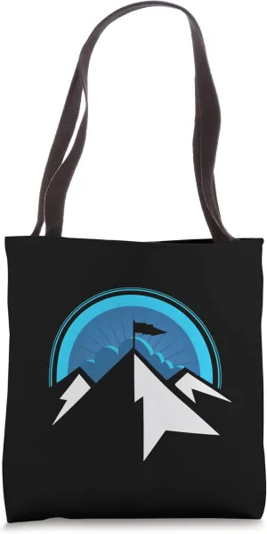 ALPINE SUNRISE MOUNTAIN CLIMBING LIFE Tote Bag