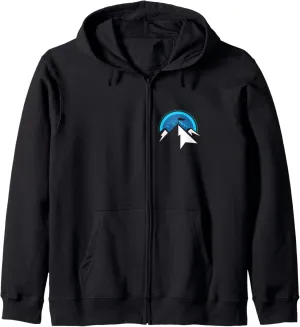 ALPINE SUNRISE MOUNTAIN CLIMBING LIFE Zip Hoodie