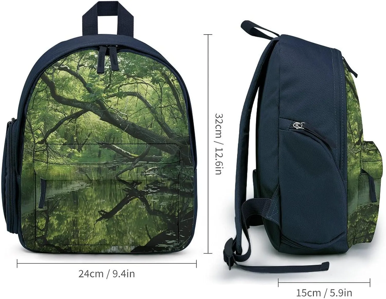An Ancient Swamp Travel Backpack Casual Bag Lightweight Hiking Backpacks for Business, Travelling, Hiking