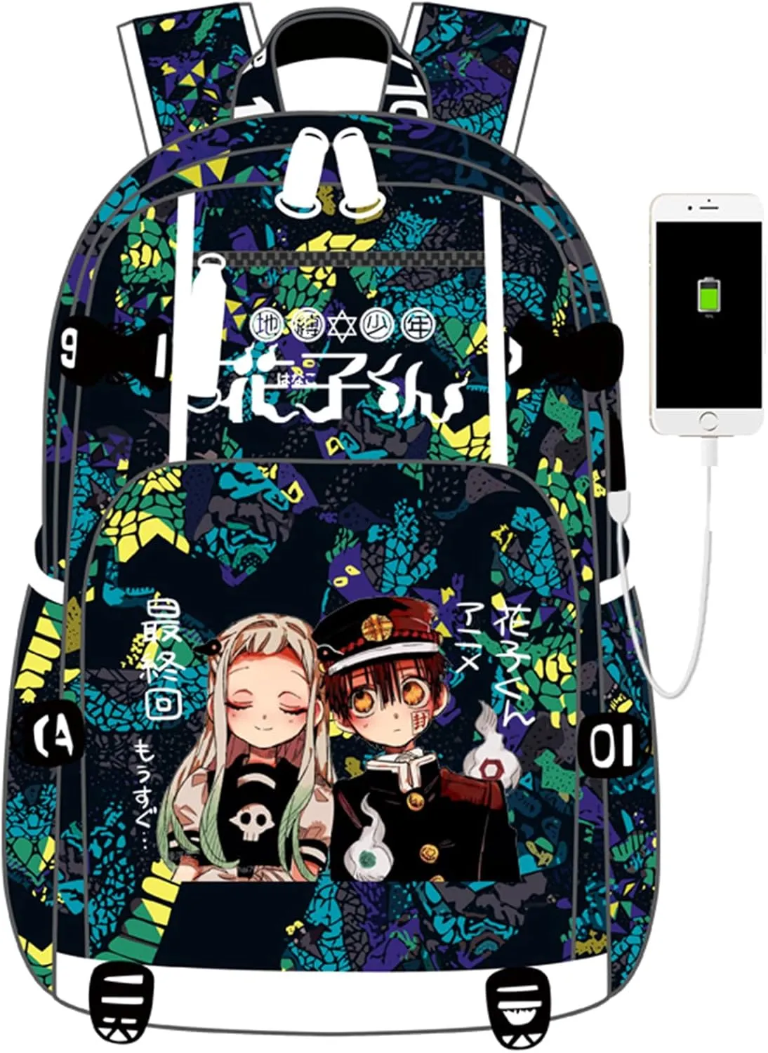 Anime Toilet Bound Hanako kun Backpack Daypack Student Bag School Bag Bookbag Shoulder Bag