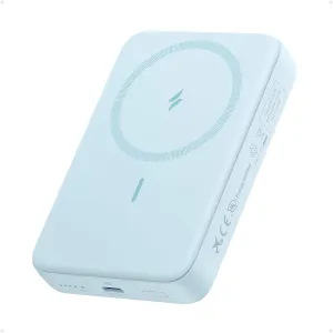 Anker Zolo Magnetic Power Bank, Compact 10,000mAh Wireless Portable Charger with 30W Max Fast Charging, Skin-Friendly and Durable Battery Pack, for iPhone 16/15/14 Series, AirPods, and More