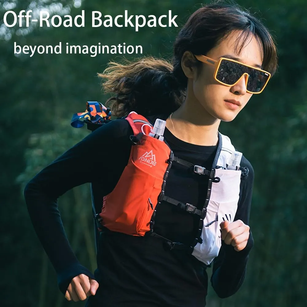 AONIJIE 10L Hydration Pack, Trail Running Vest for Men Women, Lightweight Breathable Backpack for Mountaineering Off-Road Hiking