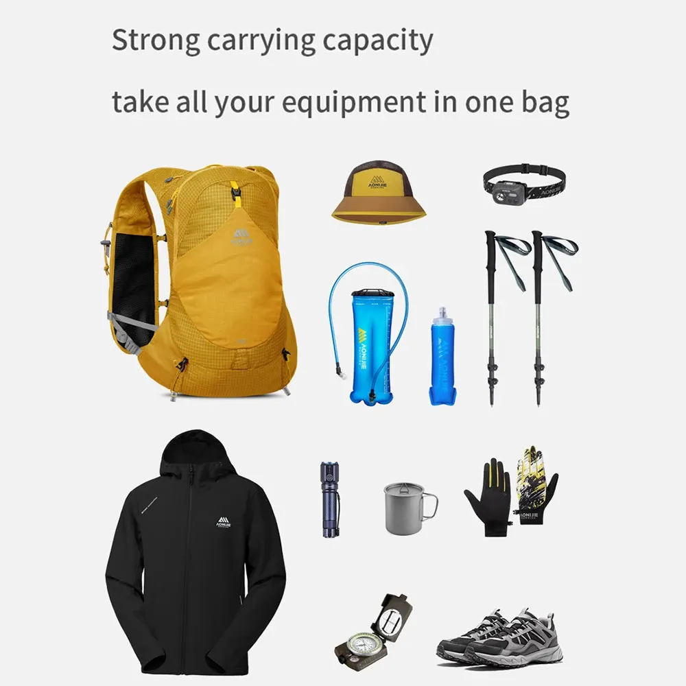 AONIJIE - 13L Hydration Vest - Breathable Running Hiking Backpack for Men Women - FH2513