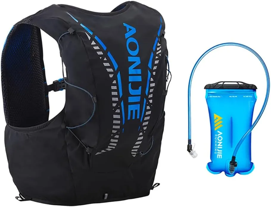 AONIJIE Running Hydration Backpack Vest 12L High Capacity Lightweight Trail Running Vest for Hiking Camping Climbing