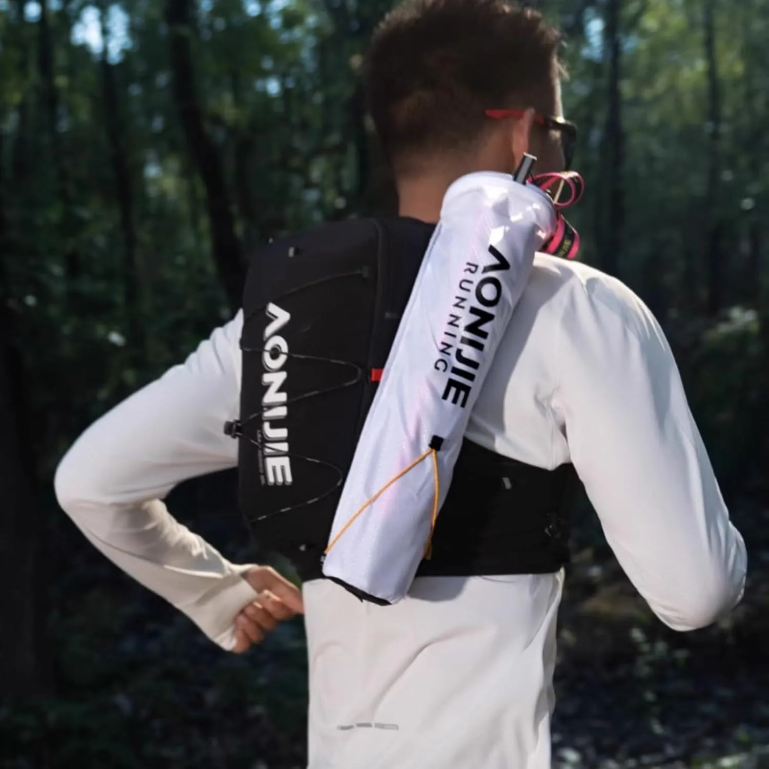 AONIJIE Running Hydration Vest Backpack 10L Bag Lightweight Vest for Trail Running Race Marathon Hiking Cycling