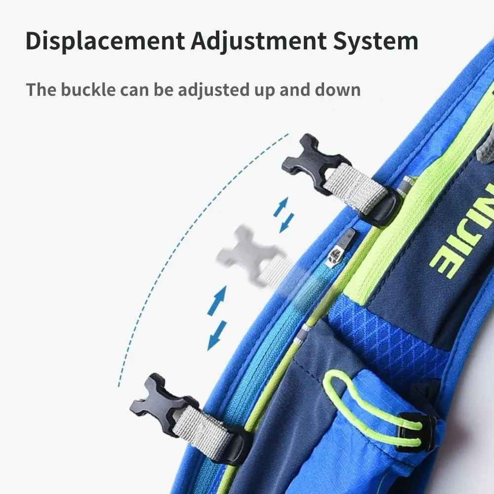 AONIJIE Running Hydration Vest Backpack 5.5L Lightweight & Breathable Water Backpack for Hiking Trail Running Cycling Race Marathon for Women Men