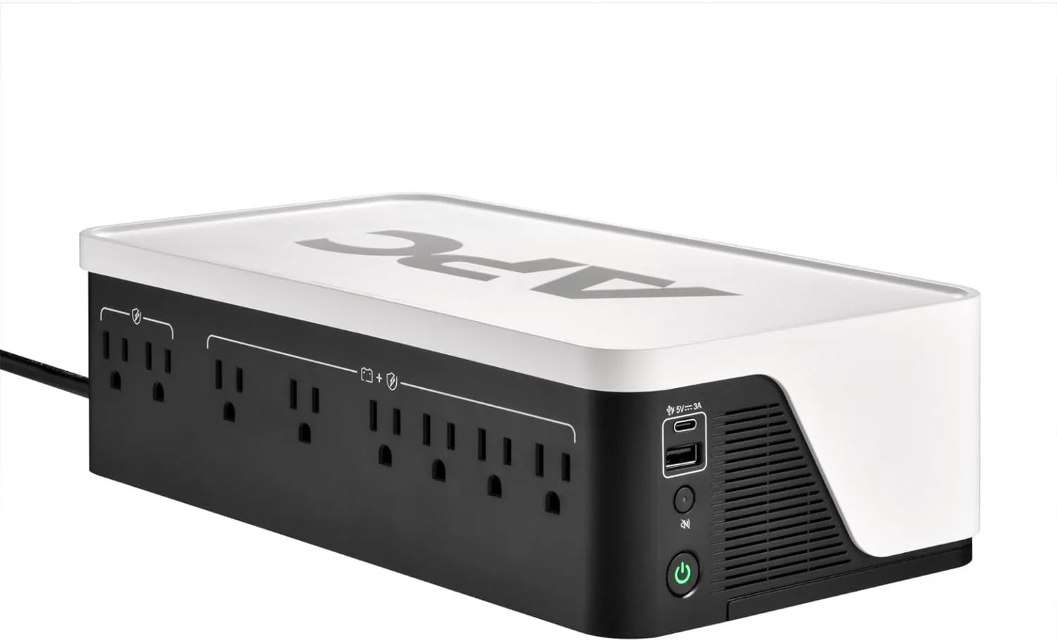 APC UPS Battery Backup Bundle with 1050VA (600W) UPS with 6 Outlets & 700VA (420W) UPS with 4 Outlets