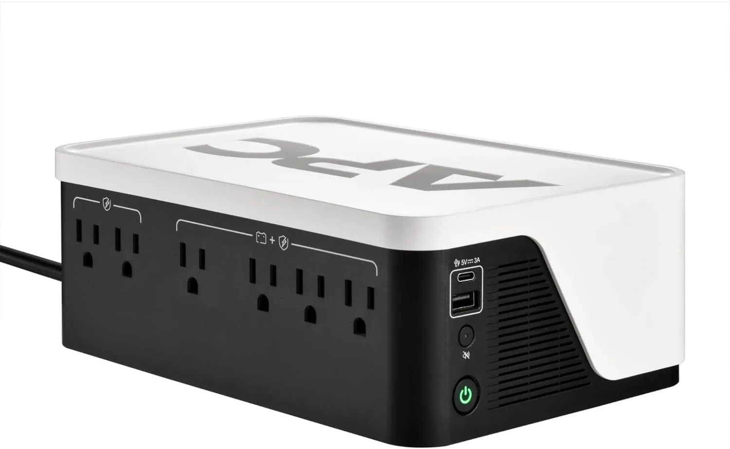 APC UPS Battery Backup Bundle with 1050VA (600W) UPS with 6 Outlets & 700VA (420W) UPS with 4 Outlets