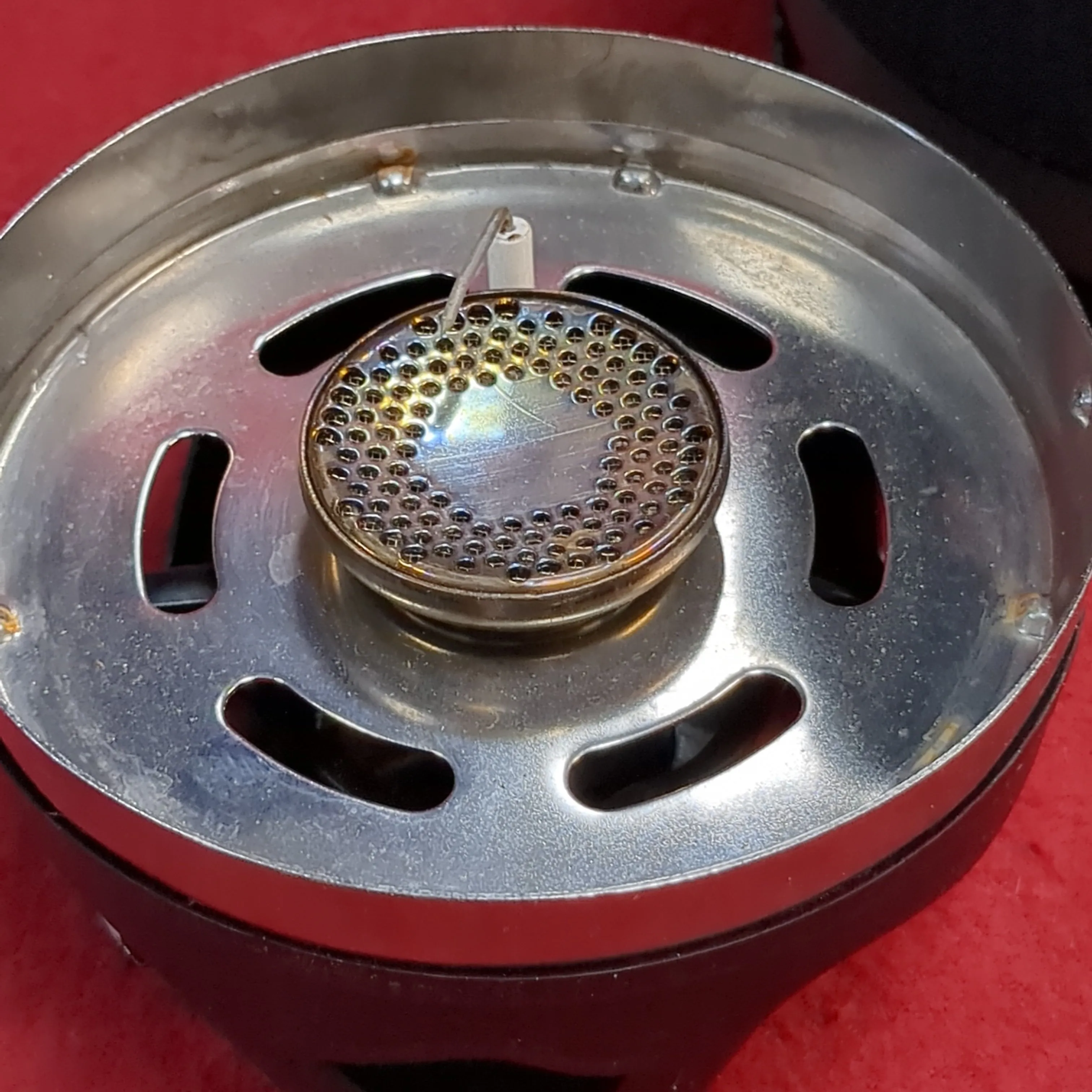 APG 1400ml portable hiking camping gas stove burner system used (aa10-enu46)