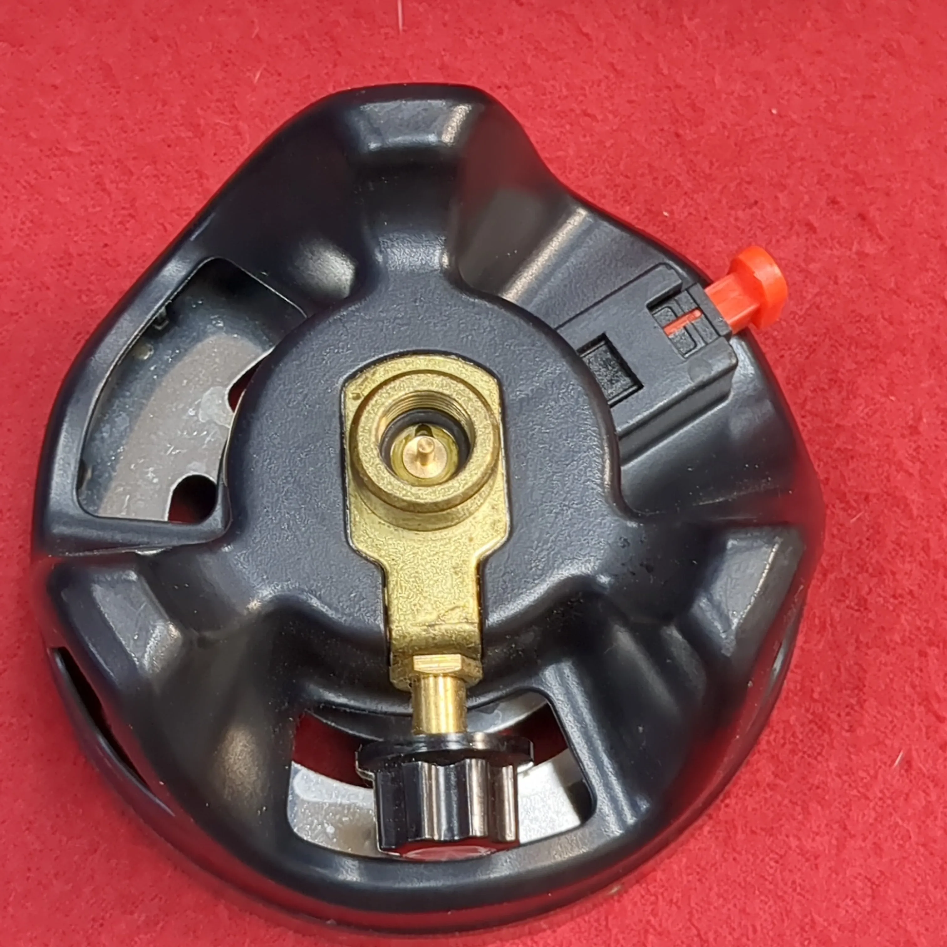 APG 1400ml portable hiking camping gas stove burner system used (aa10-enu46)