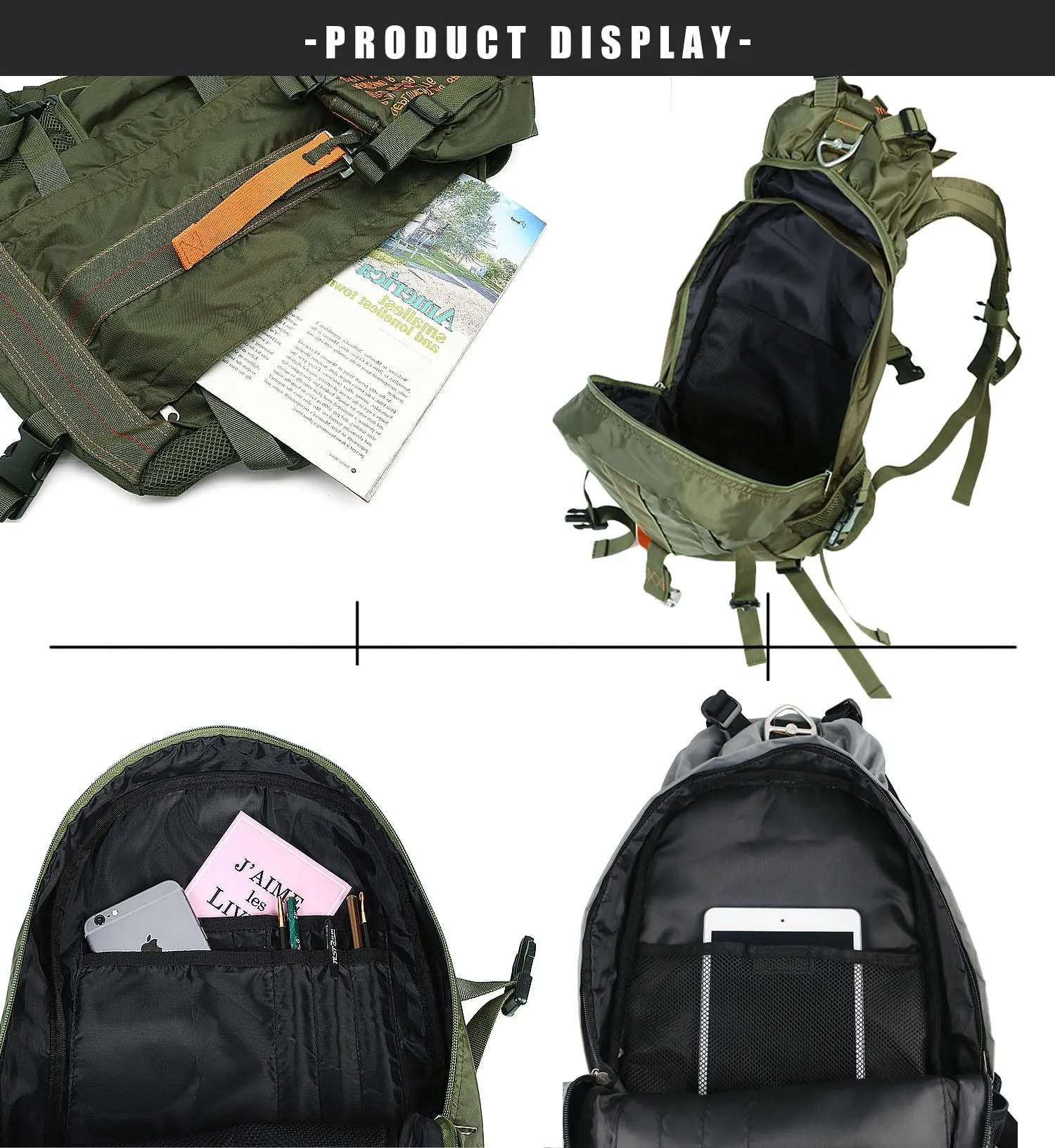 ARCAMO Parachute Backpack