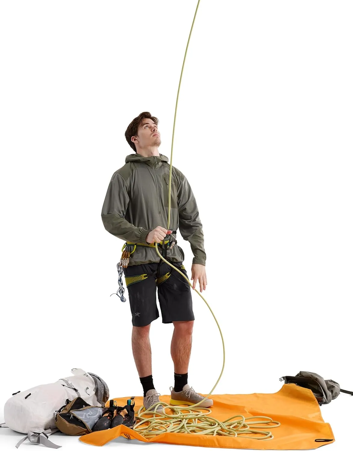 Arc'teryx Konseal SL Pullover Hoody Men's | Superlight Technical Fleece Hoody for Climbing