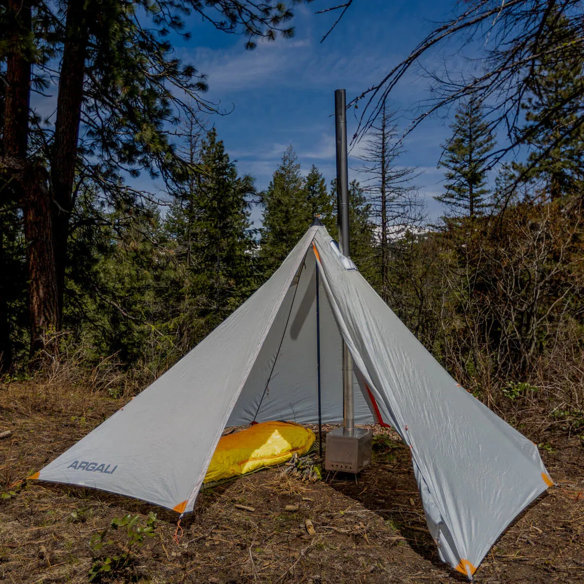 ARGALI Skyline Ti Titanium Wood Stove