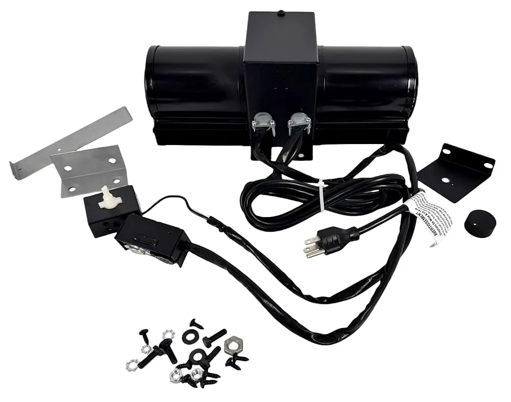 Authentic Vermont Castings FK26 Variable Speed Heat Activated Fan Blower Kit for Gas Stove Models Oxford FX26 Radiance Stardance Dutchwest Defiant Encore 2767