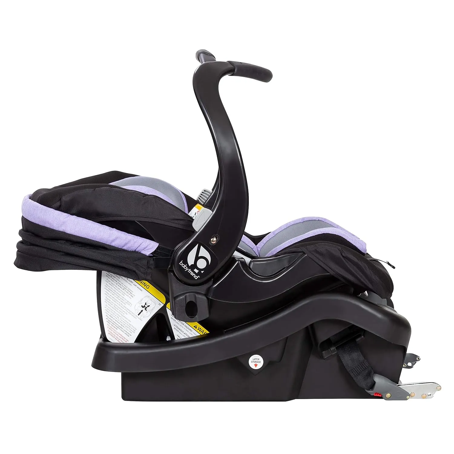Baby Trend Secure Snap Tech 35 Infant Car Seat, Lavender Ice   2nd Secure 35 Infant Car Seat Base