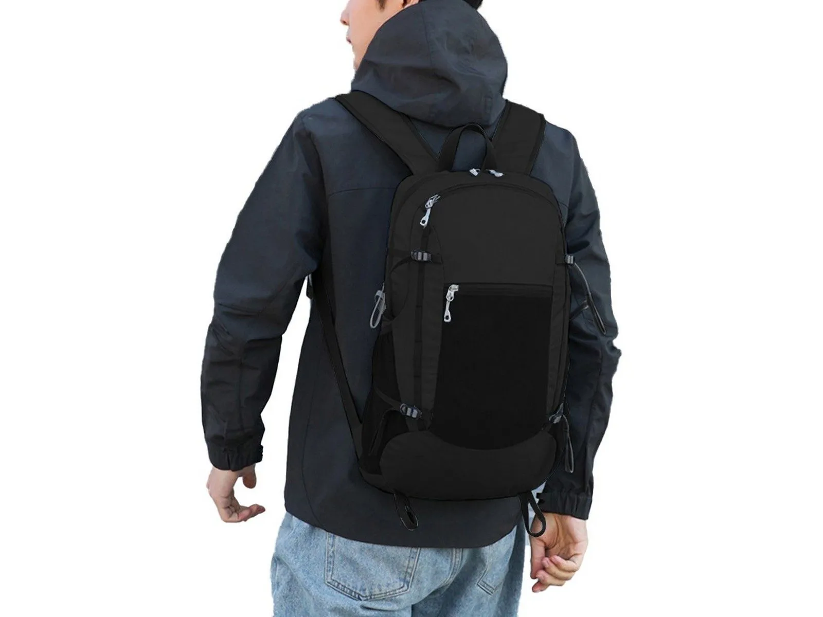 Backpack Safe transactions for - Backpack Women Time-saving Travel Hiking Packable Unisex Black Men Daypack
