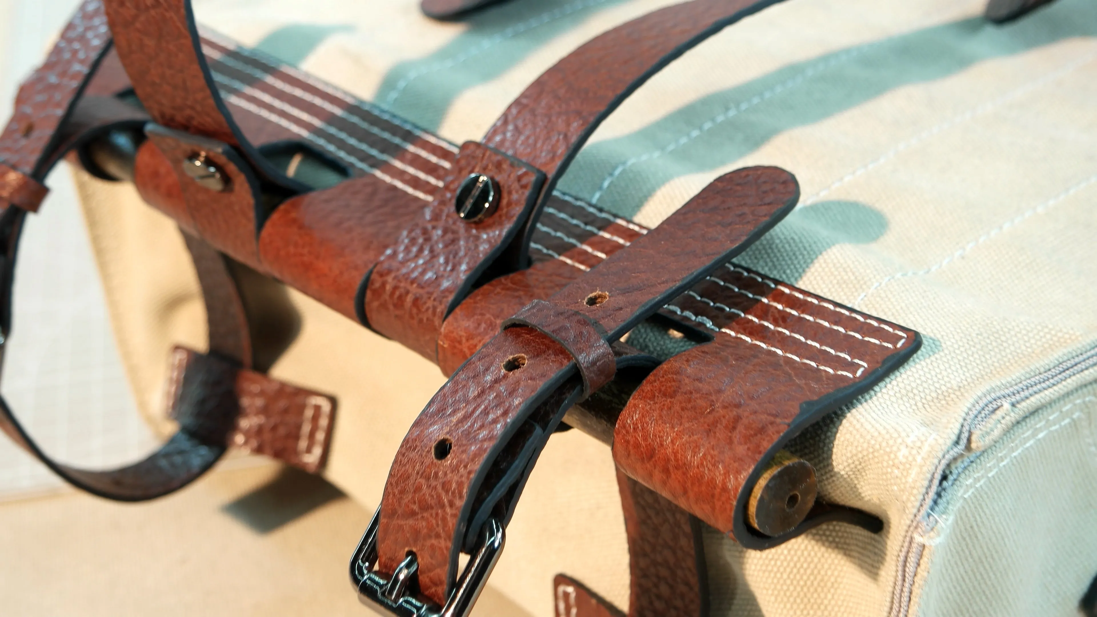 【Bag Pattern】Make a leather backpack,Hiking backpack,knapsack,Canvas Vintage Backpack