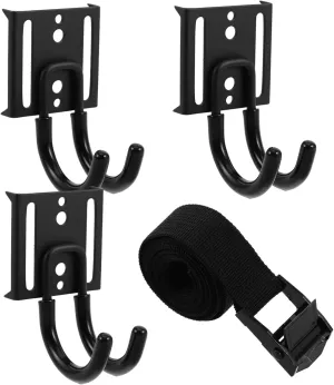 balacoo 1Set Outdoor Heavy Duty Tree Stand Hooks Durable Multi Hook System for Hunting Gear Effortless Installation for Tree Stand Accessories Versatile Use Outdoor Household