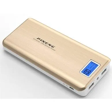 Bank Power PINENG PN-999 20000mah Ultrathin Portable Bateria bank power Portable Power Bank External Battery Charger with LCD