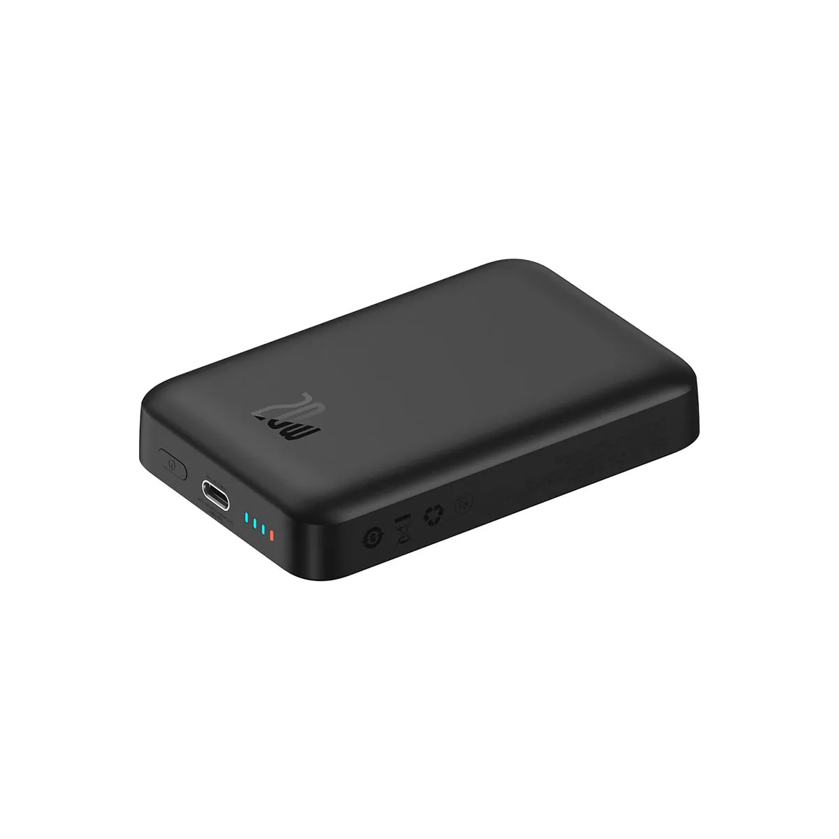 Baseus Magnetic Mini Air Wireless Fast Charge Power Bank 10000mAh 20W (Cluster Black) (P10059001113-00)