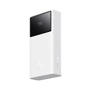 Baseus Star-Lord Digital Display Fast Charge Power Bank 10000mAh 30W - Moon White