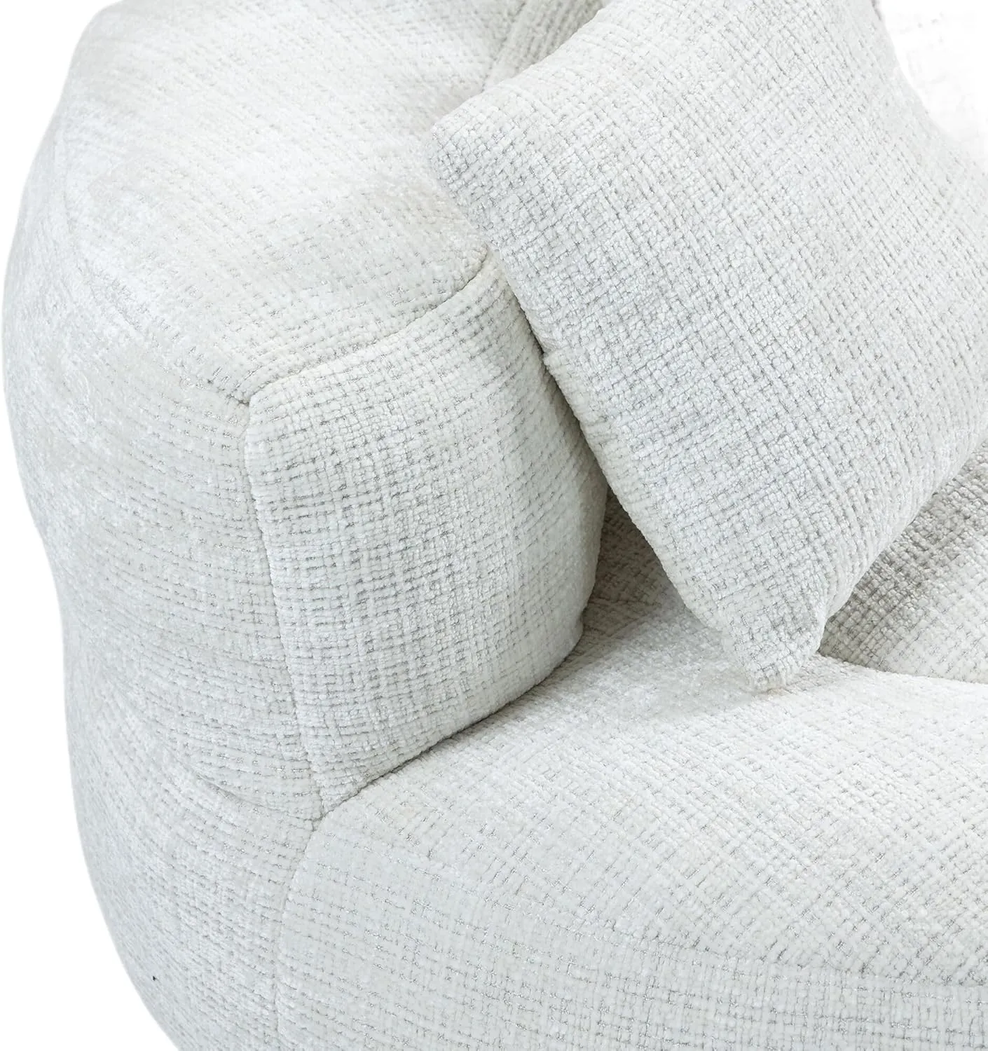 Bean Bag Chair Lazy Sofa Durable Comfort Lounger High Back Bean Bag Chair Couch for Adults and Kids, Indoor & Outdoor Accent Armchair for Living Room, Beige
