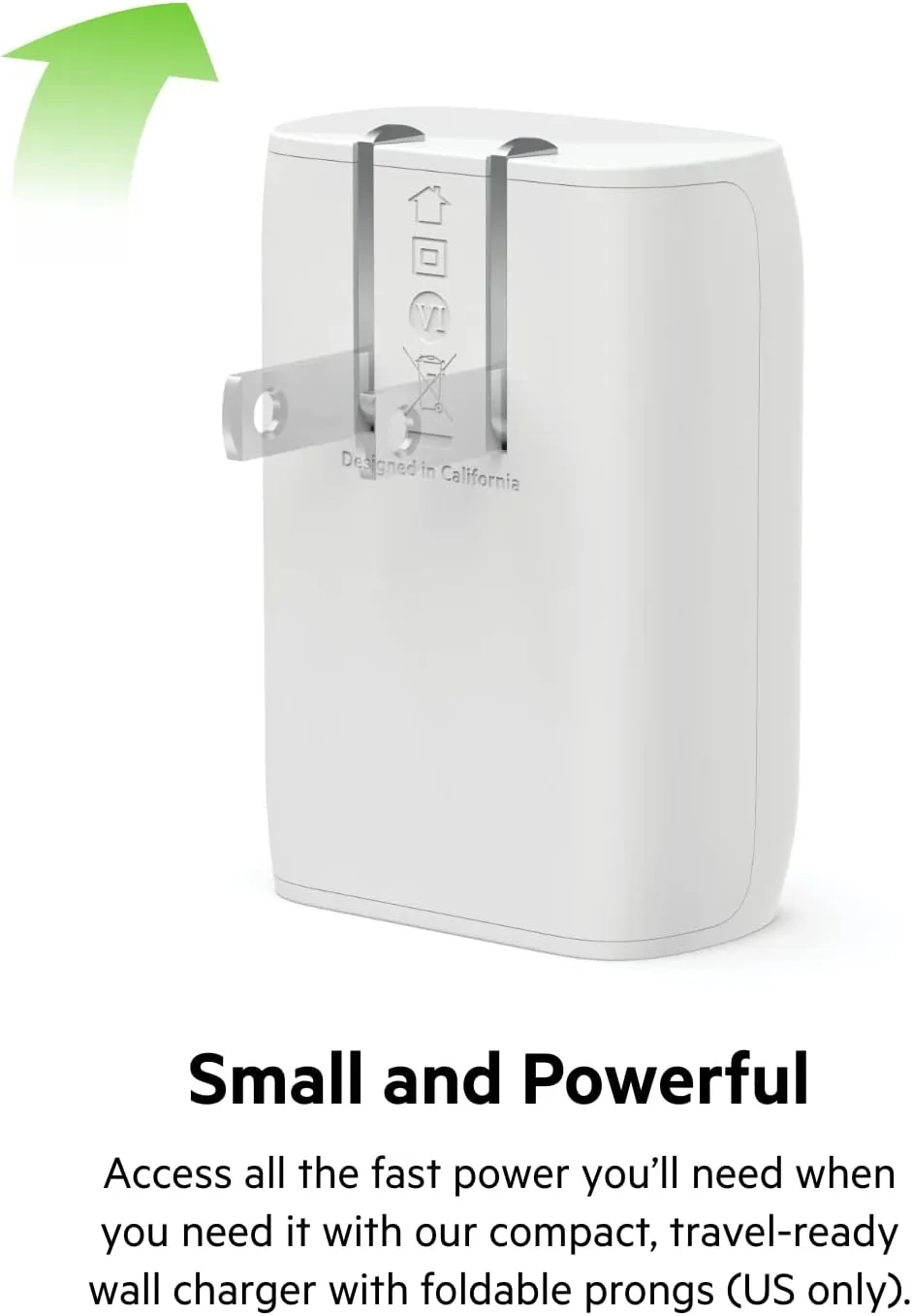 Belkin 30W USB-C Wall Charger with USB-C to C Cable, PPS, PowerDelivery, USB-IF Certified PD 3.0 Fast Charging for iPhone 16, iPad, Samsung Galaxy S25, Google Pixel, Nintendo Switch 2 & More - White