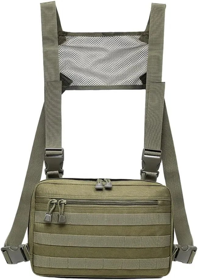 BESPORTBLE Chest Bag Camping Chest Bag Outdoor Storage Pouch Climbing Bag Chest Bag Harness Outdoor Chest Bag Camping Pouch Hiking Chest Pouch Chest Bag Portable Chest Bag